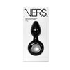 VERS Rechargeable Silicone Plug Vibe - Black 12.5 cm USB Rechargeable Vibrating Butt Plug-VRS-2203