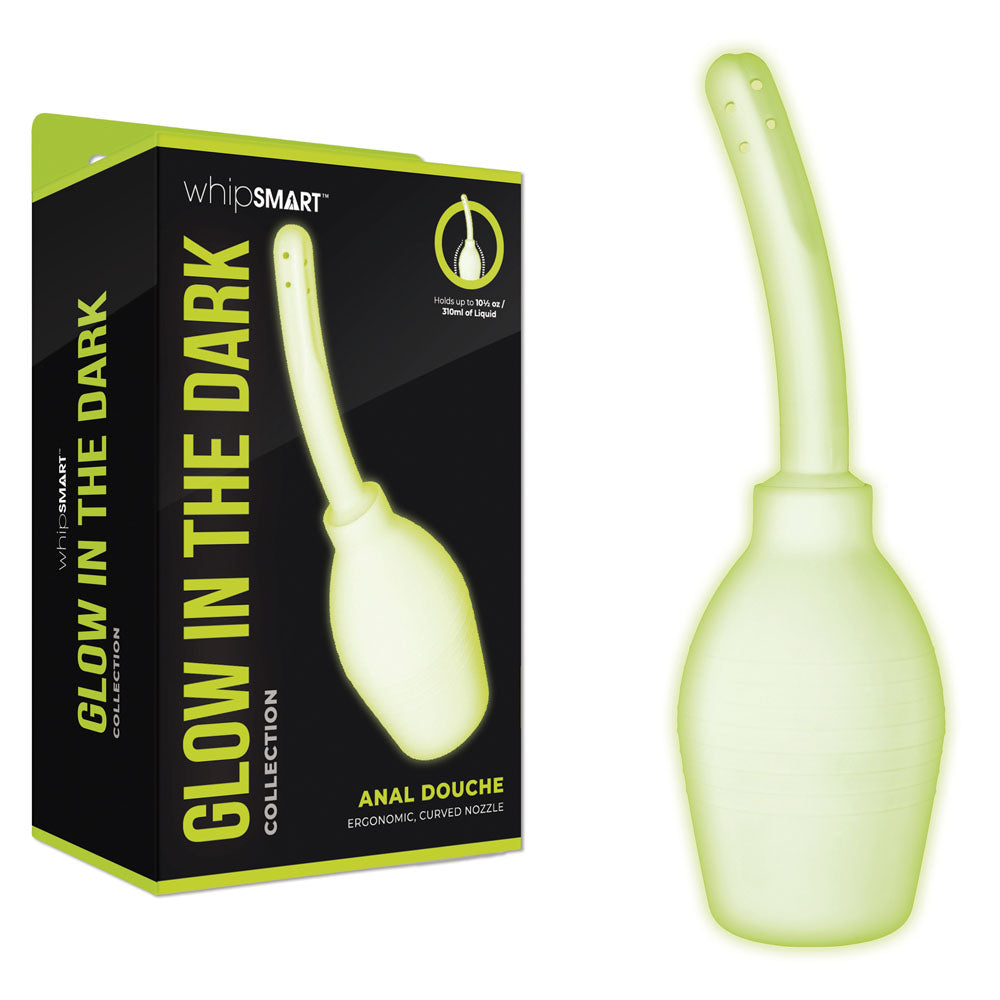 WhipSmart Glow In The Dark Anal Douche - 310 ml Capacity-WS1051