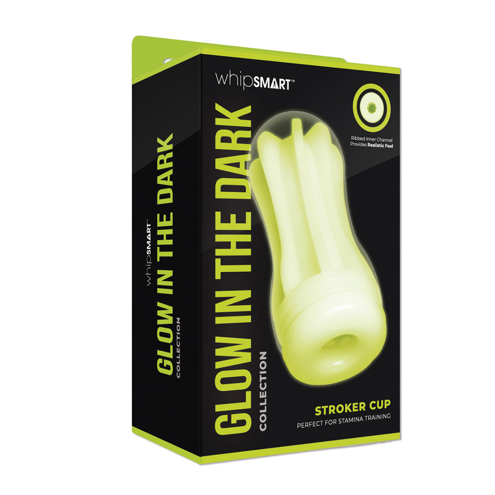 WhipSmart Glow In The Dark Stroker Cup - Glow In Dark Stroker-WS1052