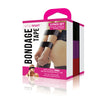 WhipSmart Bondage Tape 3-Pack with Blindfold - Set of 3 Coloured Bondage Tapes and Bonus Satin Blindfold-WS1061