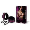 WhipSmart Dragons Lair Deluxe Wrist & Ankle Cuffs - Purple/Black Restraints-WS1067