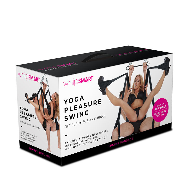 WhipSmart Yoga Sex Swing - Black Swing-WS970