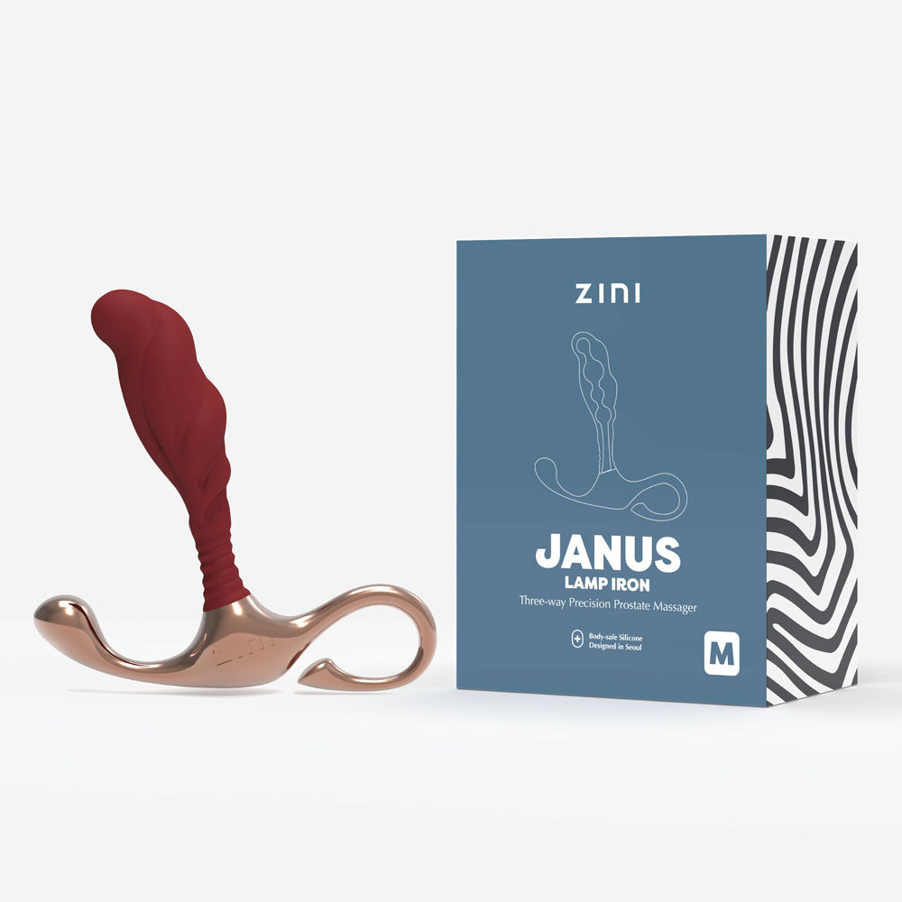 Zini Janus Lamp Iron - Medium - Red Medium Prostate Massager-ZA515