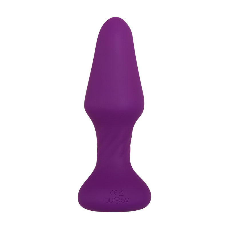 Zero Tolerance Tunnel Teaser - Purple 13.9 cm USB Rechargeable Butt Plug with Wireless Remote-ZE-AP-7631-2