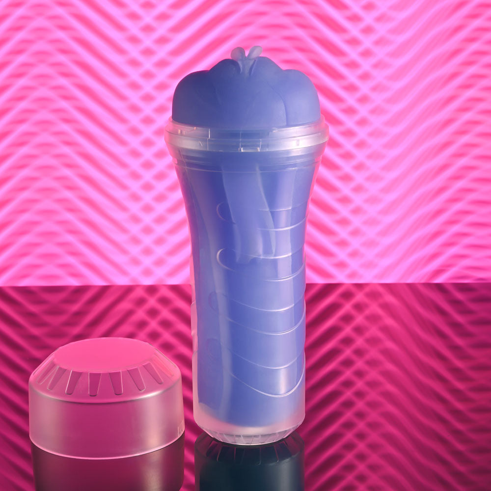 Zero Tolerance POP ON THE GLOW - Glow in Dark Purple Vagina Stroker-ZE-MS-5575-2