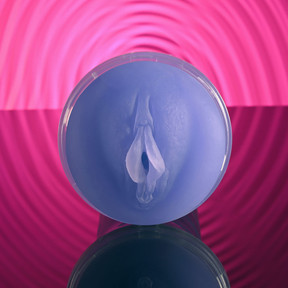 Zero Tolerance POP ON THE GLOW - Glow in Dark Purple Vagina Stroker-ZE-MS-5575-2