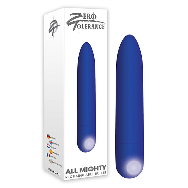 Zero Tolerance All Mighty Bullet - Purple 9.1 cm (3.6) USB Rechargeable Bullet-ZE-RS-3022-2