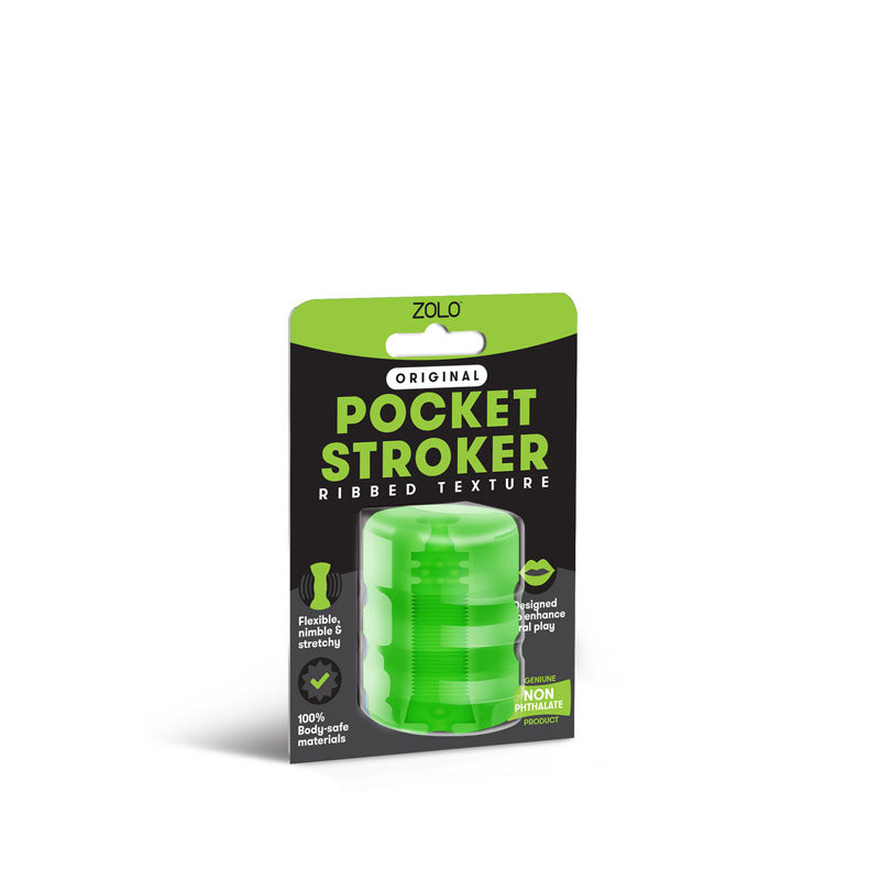 Zolo Original Pocket Stroker - Green Mini Stroker-ZO-6001