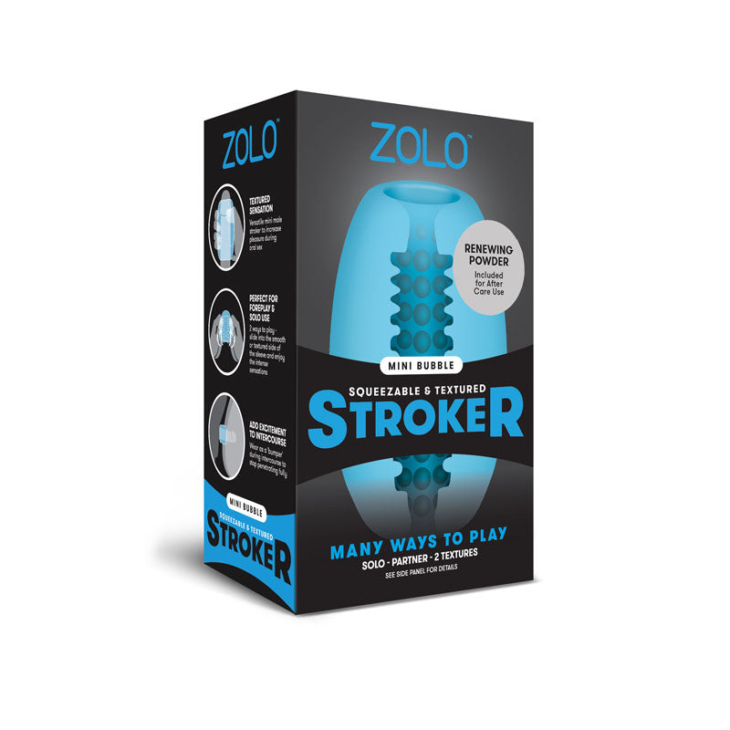 Zolo Mini Bubble Stroker - Blue Mini Stroker-ZO-6028