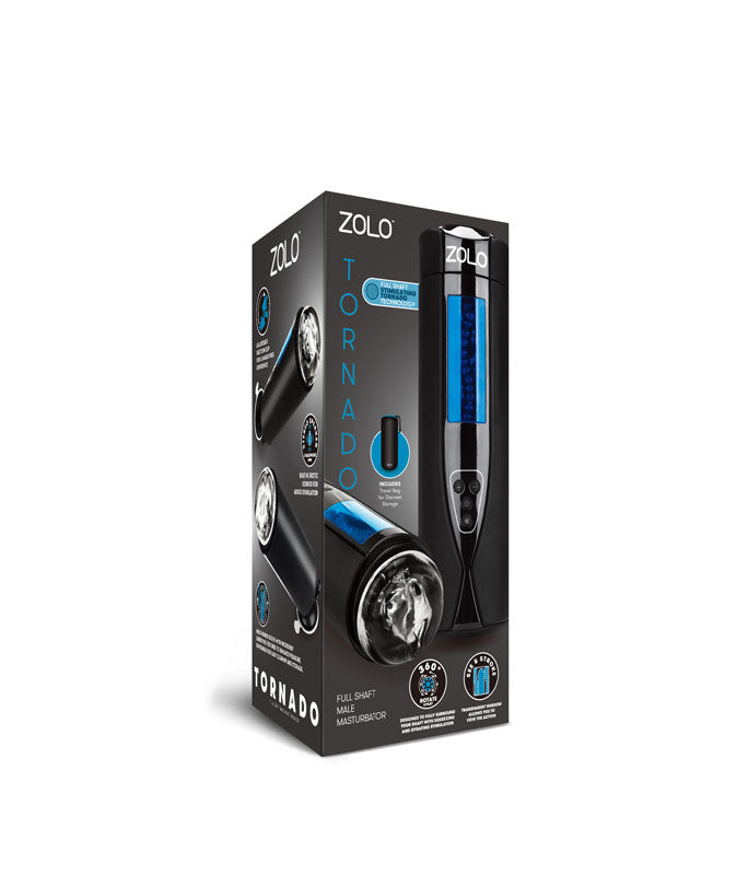 Zolo Tornado - USB Rechargeable Auto Masturbator-ZO-6030