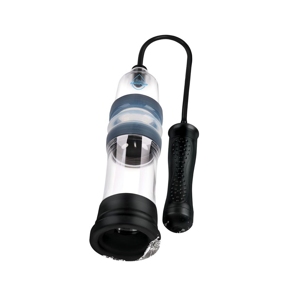 Zolo Aquapump Auto Pro - Clear Auto Water Penis Pump-ZO-6067