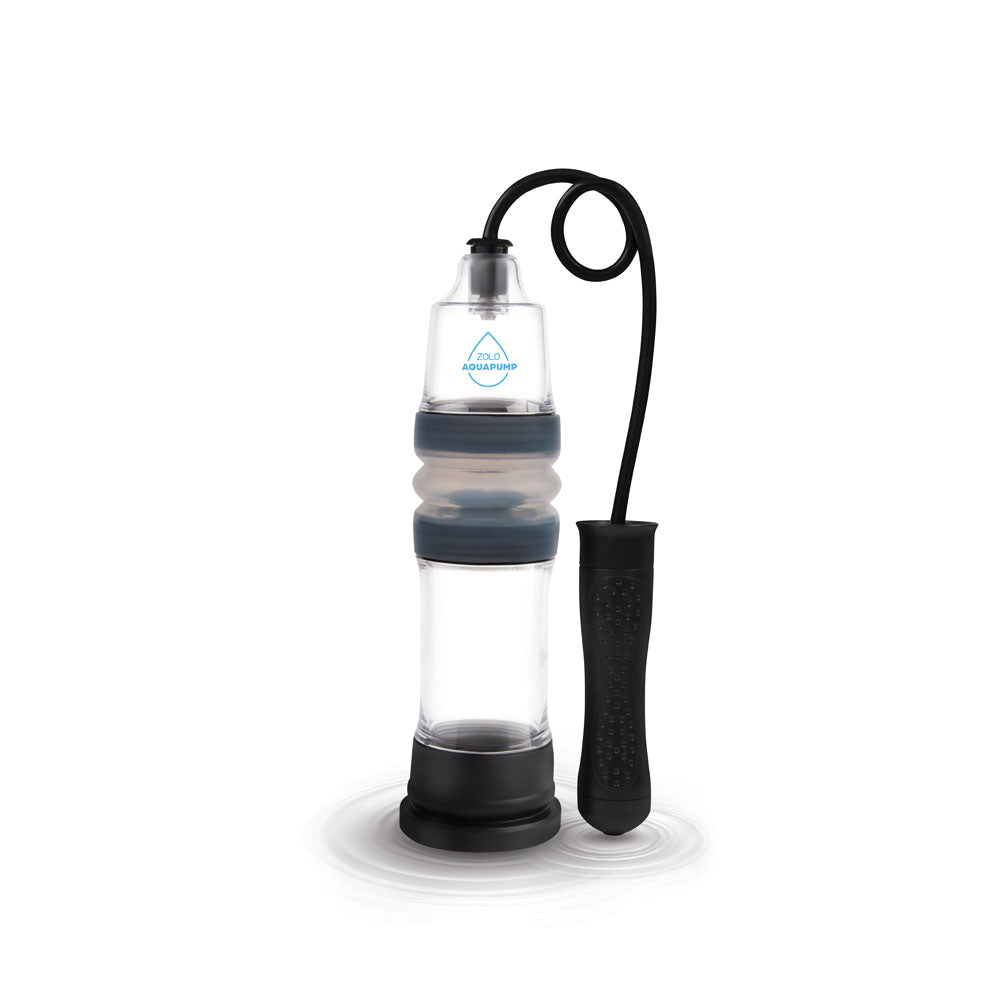 Zolo Aquapump Auto Pro - Clear Auto Water Penis Pump-ZO-6067