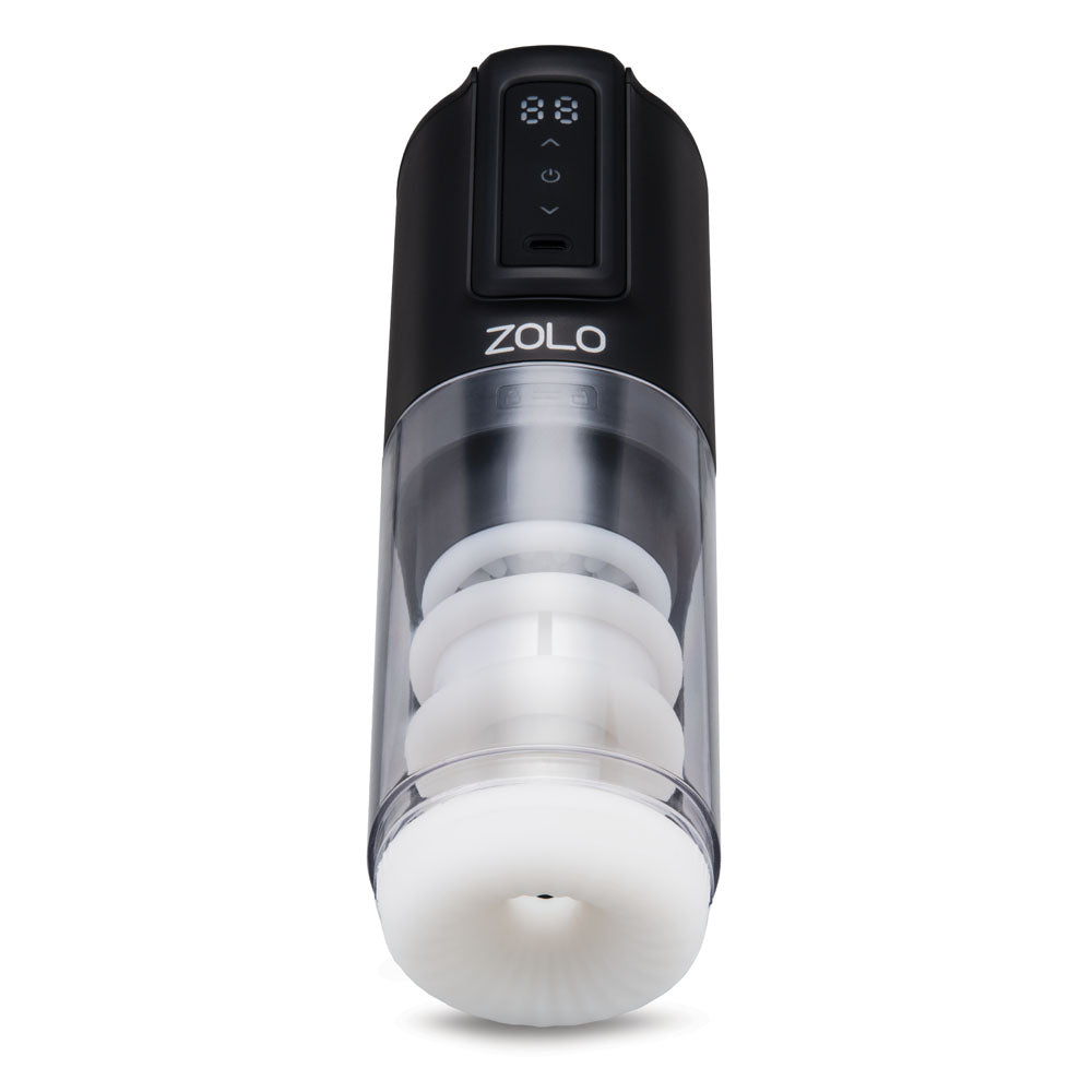 Zolo HAWK TUAH Ultimate BJ Stroker - USB Rechargeable Thrusting & Rotating Auto Stroker - ZO-6078