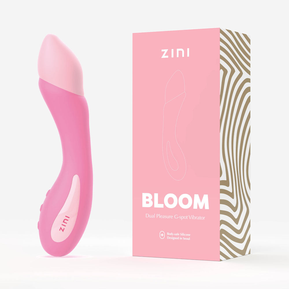 Zini Bloom - Cherry Blossom 18.2 cm USB Rechargeable Vibrator-ZV101