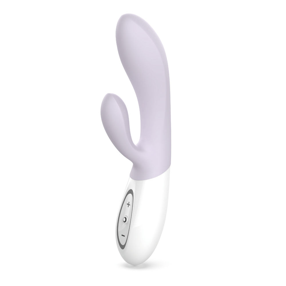 Zini Dew - Purple Hydrangea 20 cm USB Rechargeable Rabbit Vibrator-ZV201