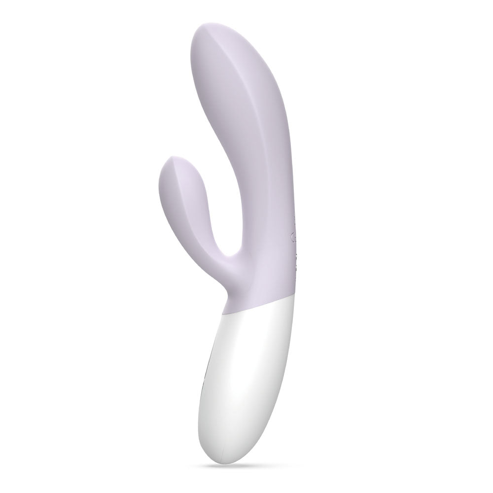 Zini Dew - Purple Hydrangea 20 cm USB Rechargeable Rabbit Vibrator-ZV201