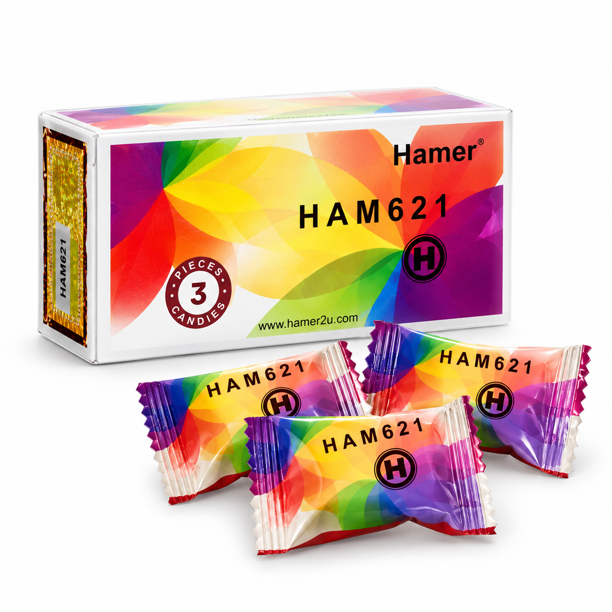 3pcs Original Hamer Candy Men's Sexual Enjoyable