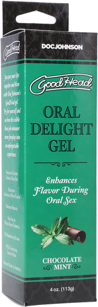 Oral Delight Gel - Chocolate Mint - 4 Oz.-1361-12-BX