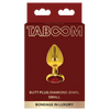Butt Plug With Diamond Jewel S (Gold)-17167-GOLD