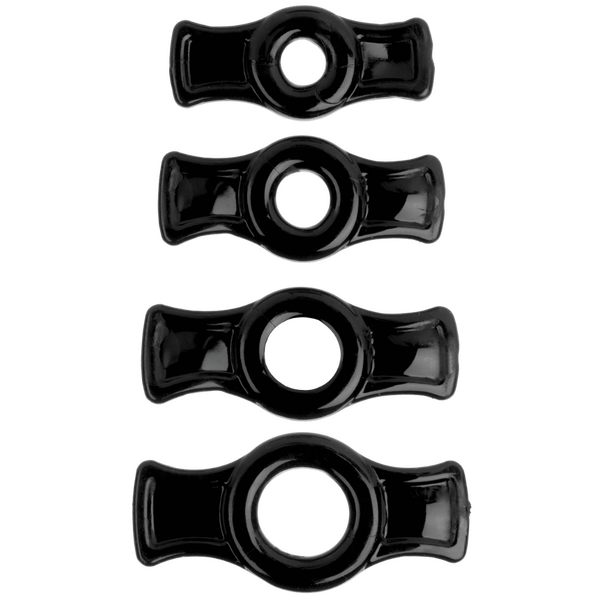 Cock Ring Set (Black)-3503-05-CD