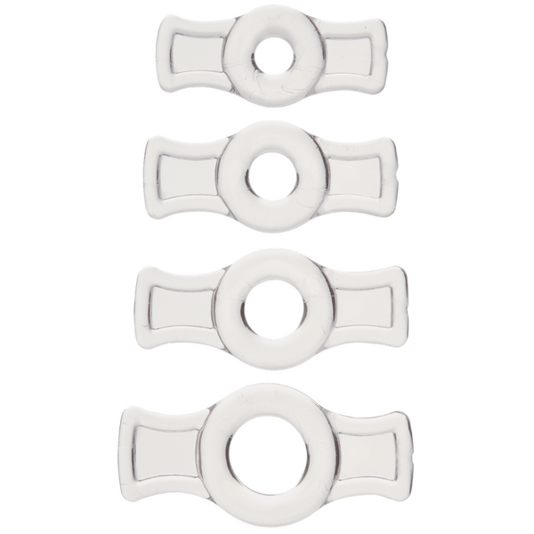 Cock Ring Set (Clear)-3503-07-CD
