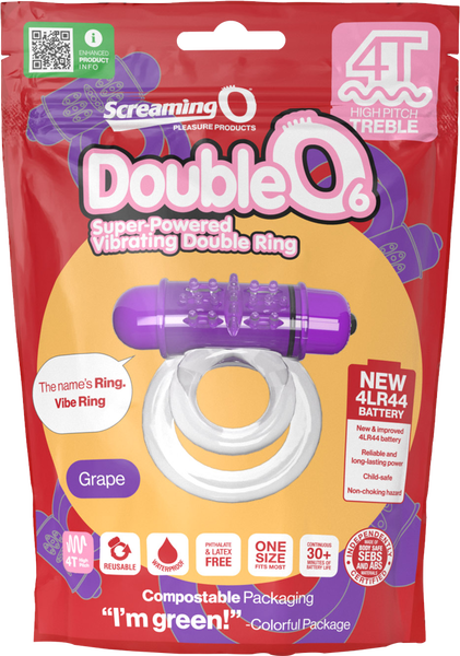 Double O 6 4T High Pitch Treble (Grape)