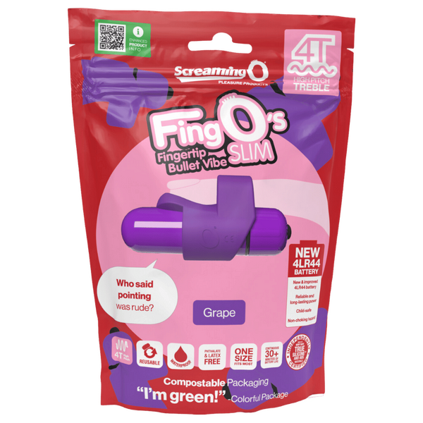 FingOs Slim 4T High Pitch Treble (Grape)