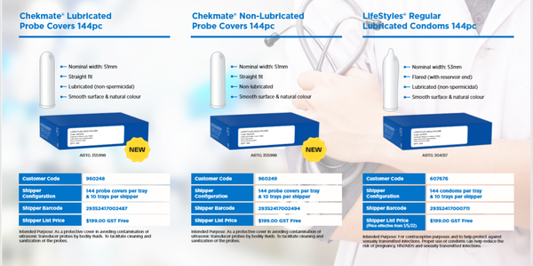 Chekmate Lubricated Probe Cover 144s