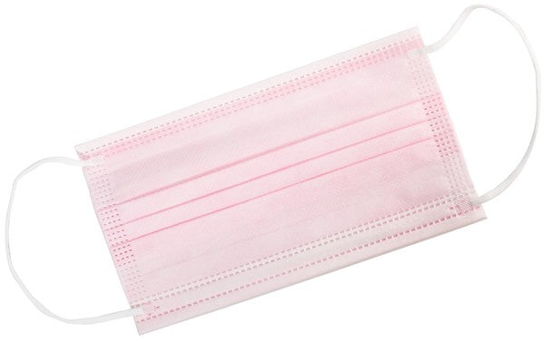 Disposable Face Mask (Pink) (50 X Pack)