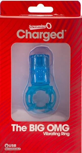 The Big Omg Vibrating Ring (Blue)