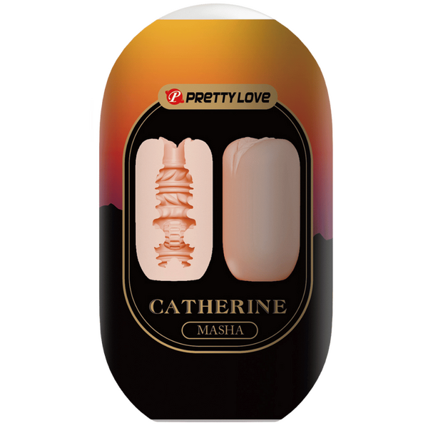 Catherine Masha Egg Masturbator (Peach)-BI-014931-4-3