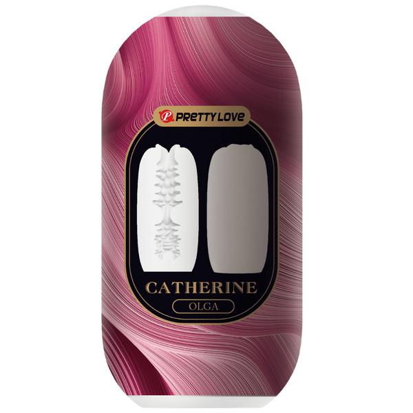 Catherine Olga Egg Masturbator (White)-BI-014932-4-2