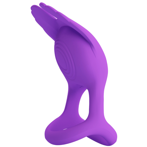 Vibrant Penis Ring - Silas (Purple)