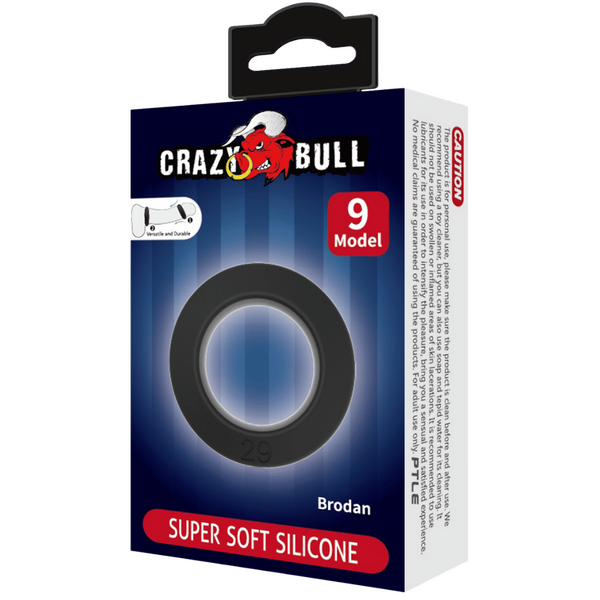 Super Soft Silicone Cockring - Brodan (No.9)-BI-210351