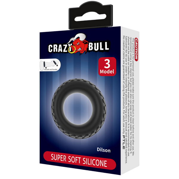 Super Soft Silicone Cockring - Dilson (No.3)-BI-210353