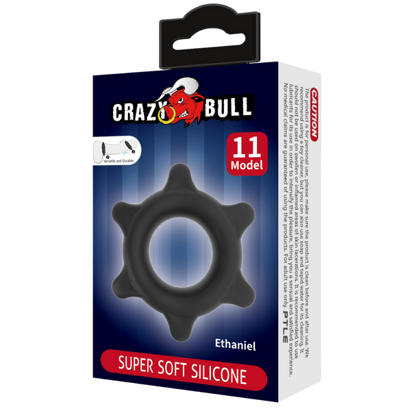 Super Soft Silicone Cockring - Ethaniel (No.11)-BI-210355