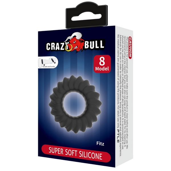 Super Soft Silicone Cockring - Fitz (No.8)-BI-210356