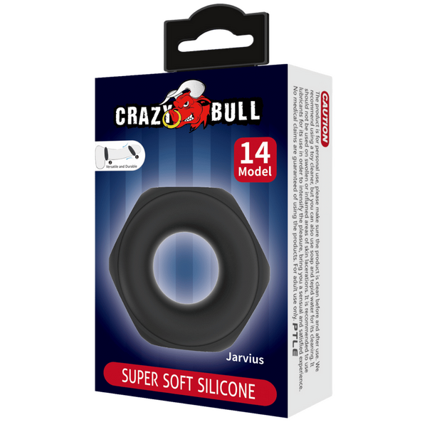 Super Soft Silicone Cockring - Jarvius (No.14)-BI-210358