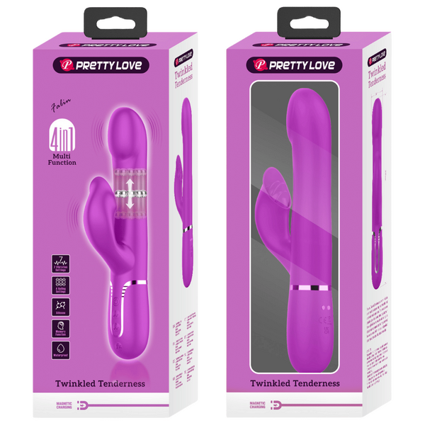 Falin - 4in1 Multi-function Vibrator (Pink)