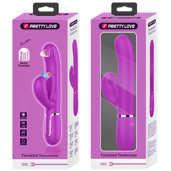 Perdita - 3in1 Multi-function Vibrator (Pink)