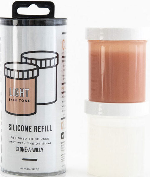 Clone-A-Willy Silicone Refill (Flesh)