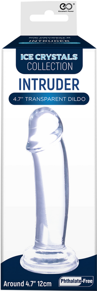 Intruder 4.5 Transparent Dildo (Clear)"