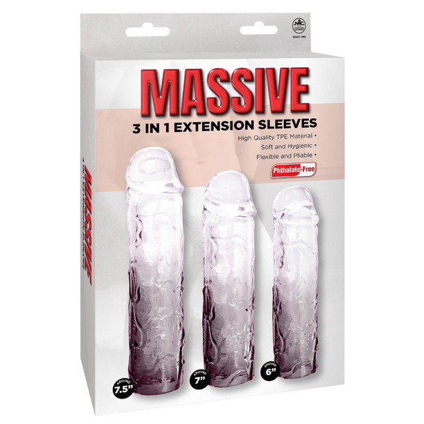 3 in 1 Extension Sleeve (Smoke)