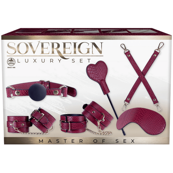 Sovereign Luxury Bondage Set (Red)-FKR006A000-008
