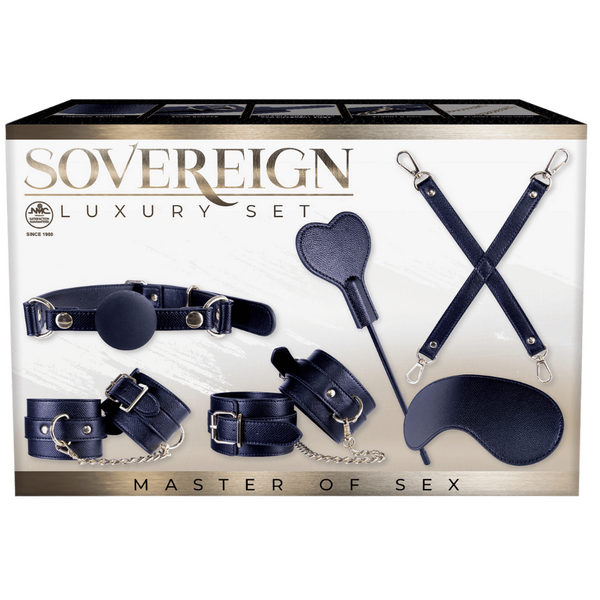 Sovereign Luxury Bondage Set (Black)-FKR006A000-010