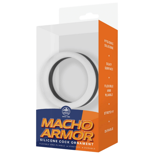 Silicone Cock Ornament (Grey)-FNR005A000-020