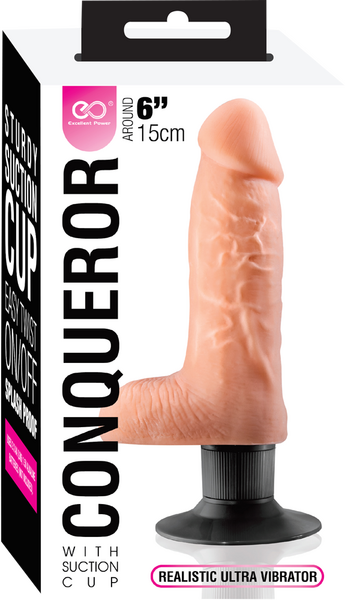 Conqueror 6 Dildo (Flesh)"