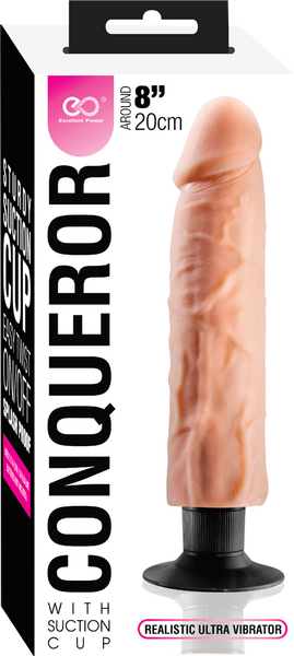 Conqueror 8 Dildo (Flesh)"