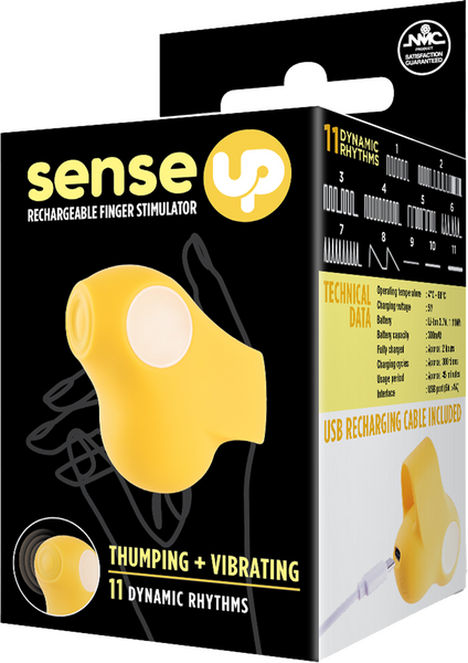 Rechargeable Finger Stimulator (Yellow)