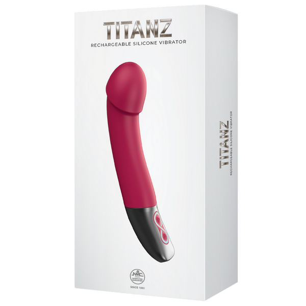 Rechargeable Silicone Vibrator (Pink)